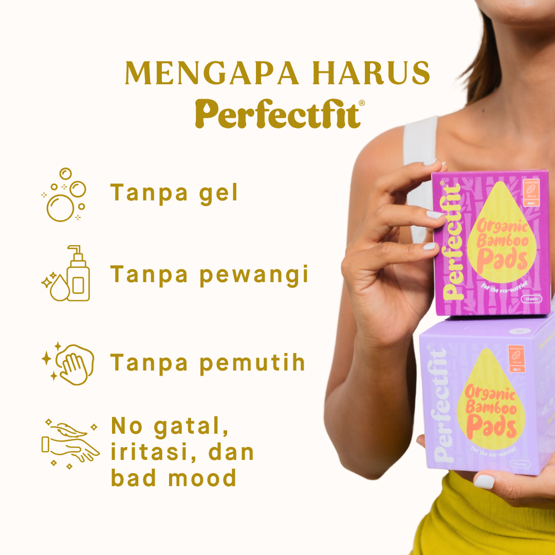2 Packs Organic Bamboo Pads