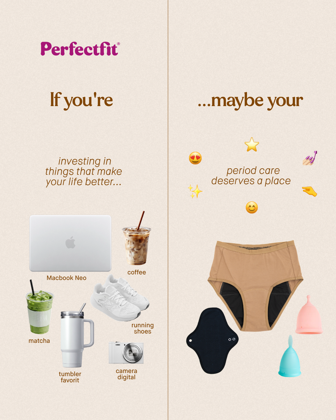 If You're Investing in Things That Make Your Life Better, Maybe Your Period Care Deserves a Place on That List Too