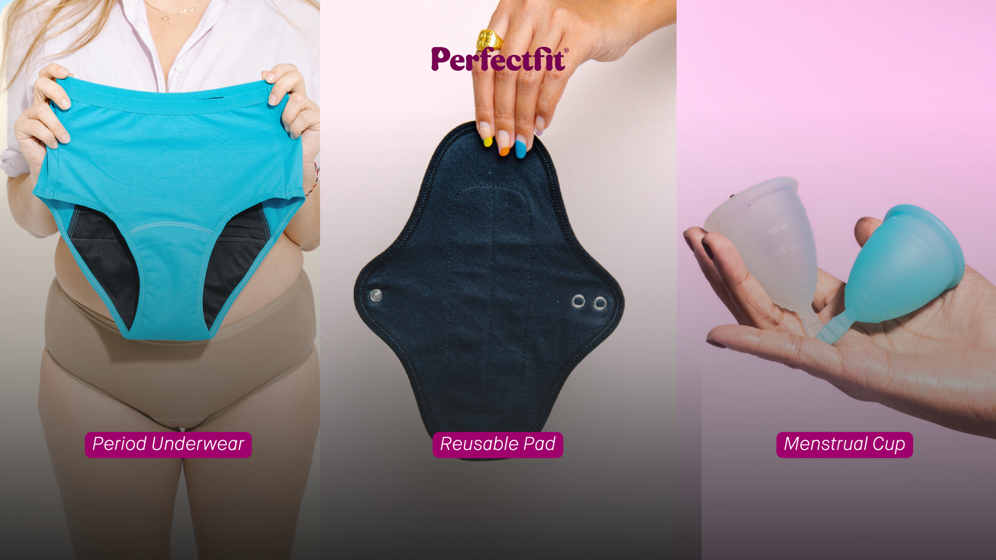 Period Underwear vs Menstrual Cup vs Pembalut Kain: Mana yang Cocok untukmu?