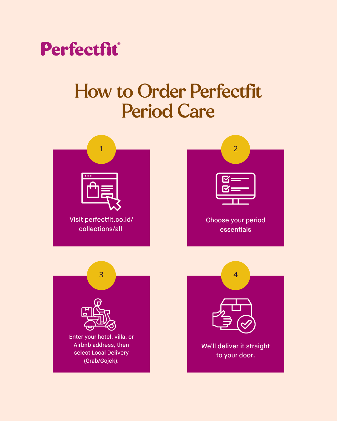 Forgot Your Period Products in Bali? Here's Where to Get Them Delivered