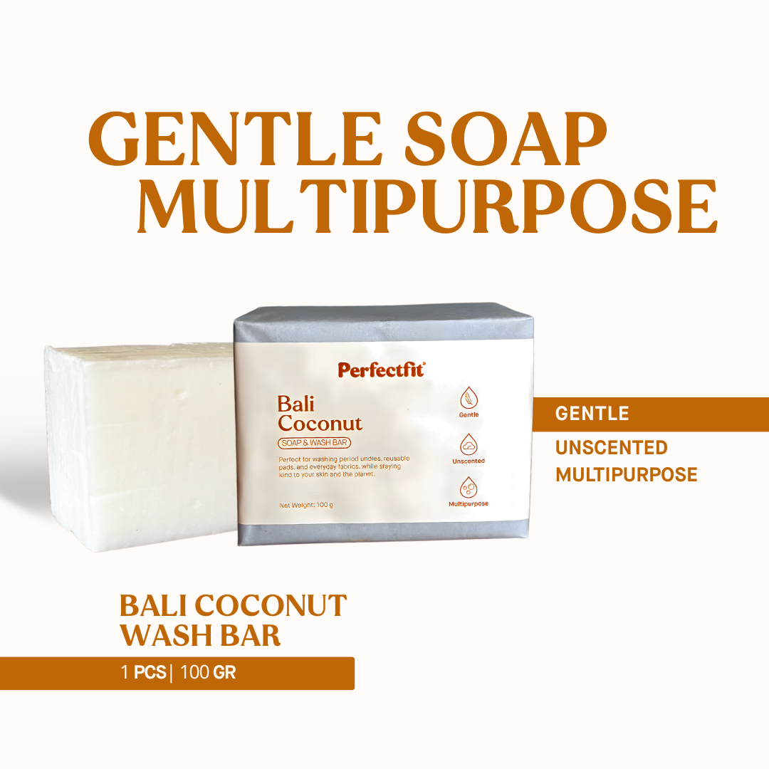 Bali Coconut Wash Bar: Gentle. Unscented. Multipurpose.