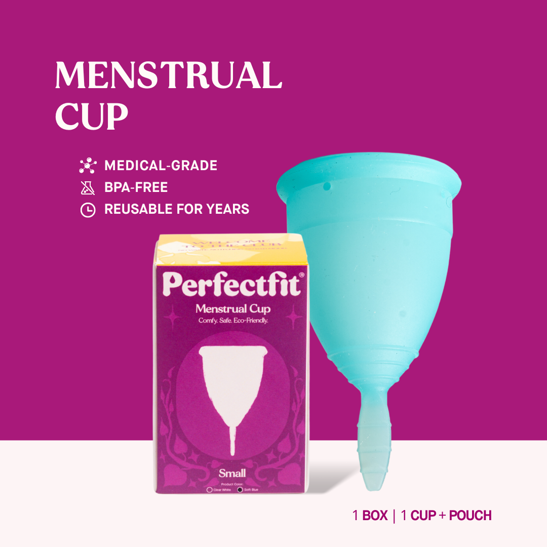 Menstrual Cup - Soft Blue