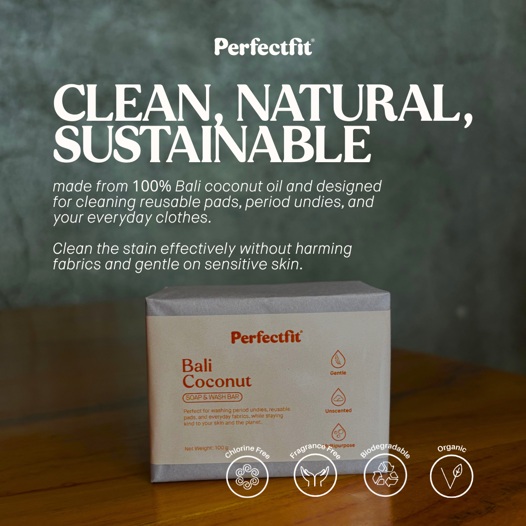 Bali Coconut Wash Bar: Gentle. Unscented. Multipurpose.