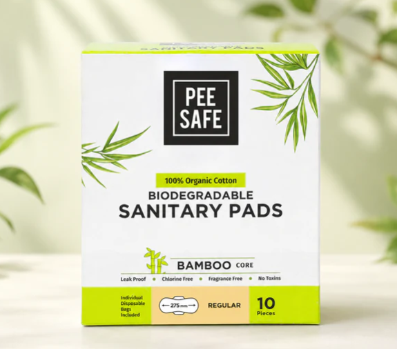 PeeSafe Biodegradable Sanitary Pads - Curated by Perfectfit